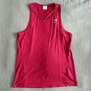 Gymshark Red Tank Top
